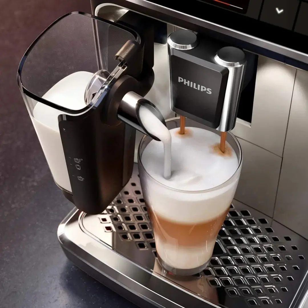 Samtiger Cappuccino, zuhause frisch selbstgebrüht